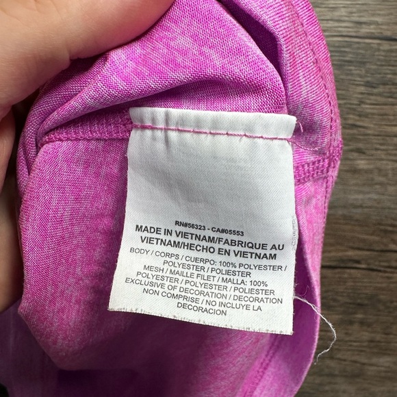 Nike Pink Athletic Fitted Tank Top - Picture 4 of 7